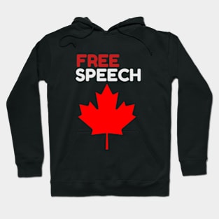 free speech canada  freedom  lovers Hoodie